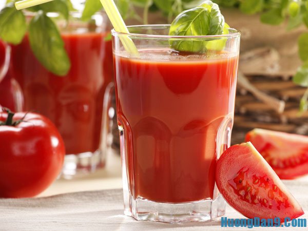 Hướng dẫn làm nước ép cà chua